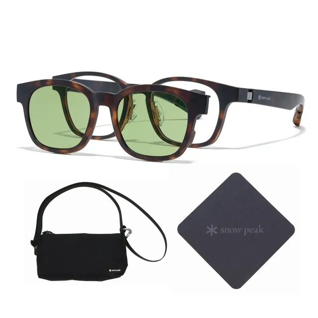 【JINS】x Snow Peak 2025聯名眼鏡 Switch 露營/駕駛-多款任選(UGF-25S-018)