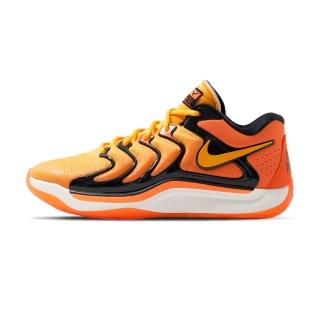 【NIKE 耐吉】KD17 EP 男鞋 橘黑色 Durant 氣墊 運動 杜蘭特 緩震 包覆 實戰 籃球鞋 FJ9488-800