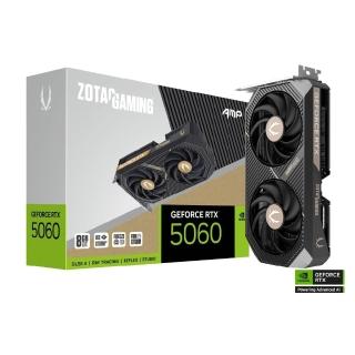 【ZOTAC 索泰】GAMING GeForce RTX 5060 AMP 顯示卡