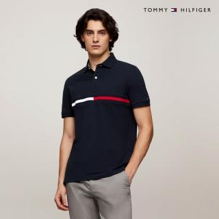 【TOMMY HILFIGER】官方旗艦館 Calvert 短袖 Polo 衫 藍色