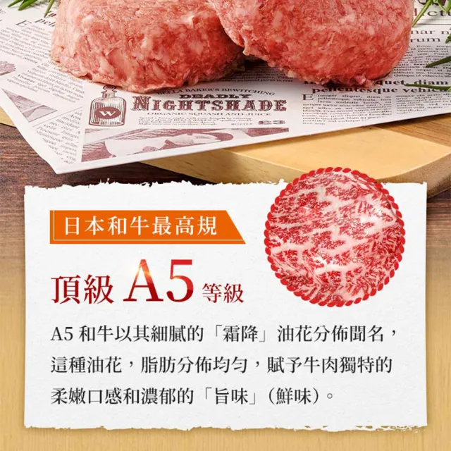 【享吃肉肉】頂級和牛漢堡排3盒組(200g±10%/盒)