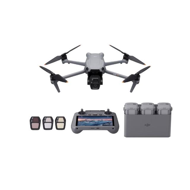【DJI】Air 3S 暢飛套裝 搭DJI RC2 帶屏遙控器 空拍機 無人機 + 二年保險 + 256G專屬贈品(公司貨)