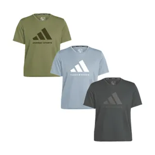 【adidas 愛迪達】吸濕排汗經典短袖上衣(快乾 透氣 親膚 彈性 抑菌抑味 LOGO 休閒 運動 男女同款 多色任選)