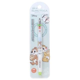 【Kamio】迪士尼 uni KURU TOGA 旋轉自動鉛筆 0.5mm 奇奇蒂蒂