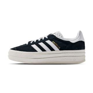 【adidas 愛迪達】Gazelle Bold 女鞋 黑白色 厚底 增高 休閒鞋 HQ6912