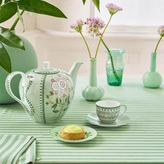 【PIP STUDIO】Lily&Lotus 濃縮咖啡杯組120ml-淺綠(咖啡杯+碟子)