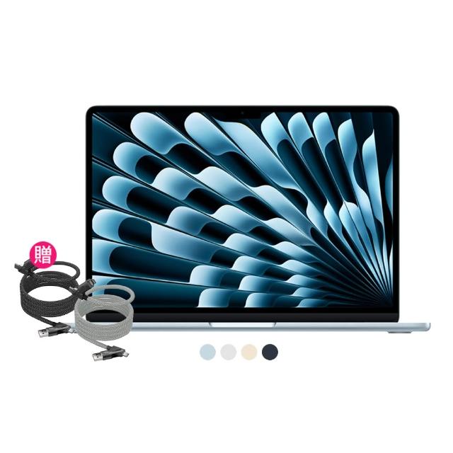 【Apple】磁吸傳輸線★Macbook Air 15.3吋 M4 晶片 10核心CPU 與 10核心GPU 16G/256G SSD(2025)