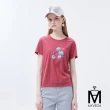 【MYVEGA 麥雪爾】MA涼感冰瓷棉彈性夏日印花上衣-多款任選(日系/女上衣/涼感/短袖/冰瓷棉)
