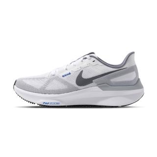 【NIKE 耐吉】Air Zoom Structure 25 男鞋 淺灰色 運動 緩震 氣墊 跑鞋 慢跑鞋 DJ7883-111