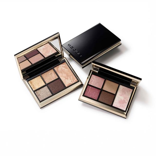 SUQQU 晶採眼頰盤為日本專櫃品牌,適合各種膚質,輕盈質地易上色,提供自然放閃的妝效。內含9.6g產品,儲存期限3年,有效期限請詳見產品包裝標示。色號101與102,為眼影與頰彩二合一的多功能彩妝產品,適合日常與節日妝容使用。 SUQQU 晶采眼頰盤