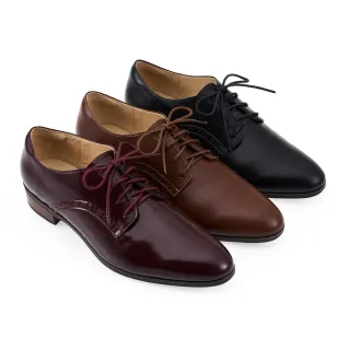 【A.S.O 阿瘦集團】BESO LADY GO系列-率性尖頭德比鞋(女鞋_3色任選)