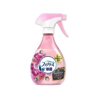 【日本P&G】運動衣服織物強力消臭除臭噴霧-古典玫瑰粉紅瓶370ml(運動球鞋子沙發棉被寢具安全帽)