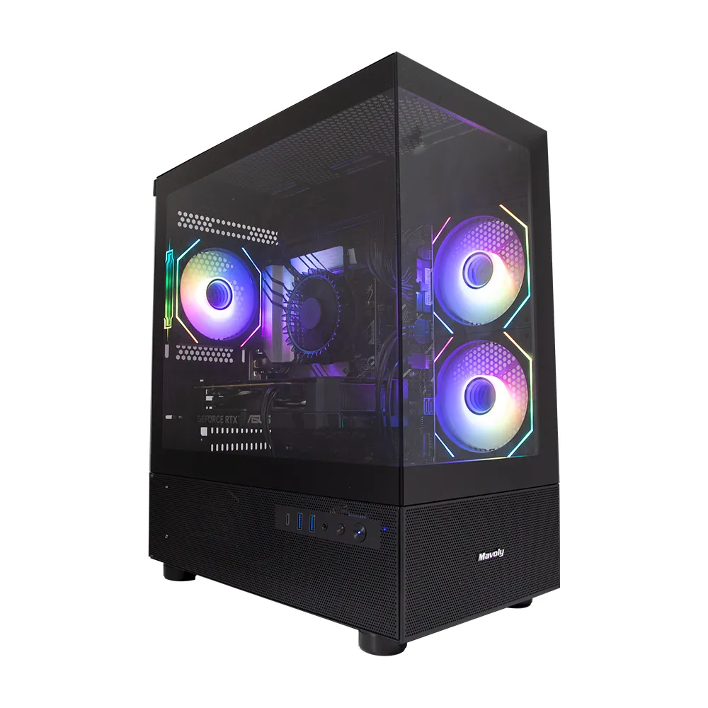 【華碩平台】i5十核RTX 5060 Win11{黎明戰士W}電競機(i5-14400F/B760/32G D5/1TB/WiFi6)