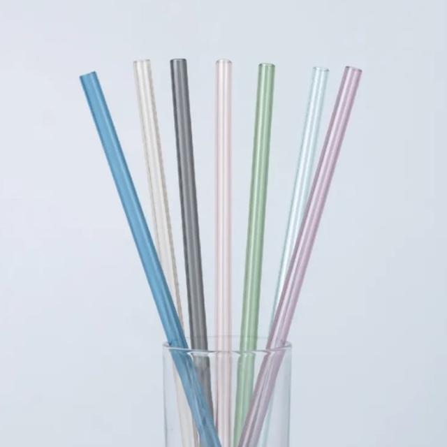 【Oolab 良杯製所】ECOZEN 透明斜口珍奶專用粗吸管26cm(環保吸管)
