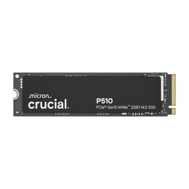 【Crucial 美光】P510 Gen5 2280 M.2 2TB SSD固態硬碟(CT2000P510SSD8)