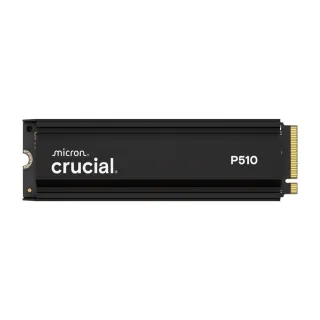 【Crucial 美光】P510 Gen5 2280 M.2 1TB SSD固態硬碟(含原廠散熱/CT1000P510SSD5)