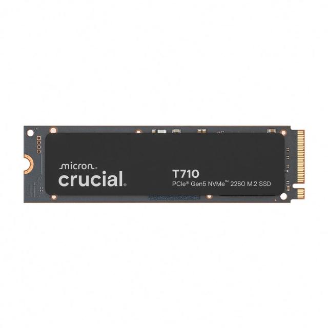 【Crucial 美光】T710 Gen5 2280 M.2 1TB SSD固態硬碟(CT1000T710SSD8)
