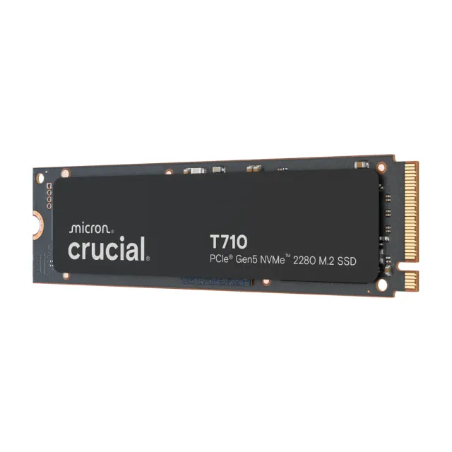 【Crucial 美光】T710 Gen5 2280 M.2 4TB SSD固態硬碟(CT4000T710SSD8)