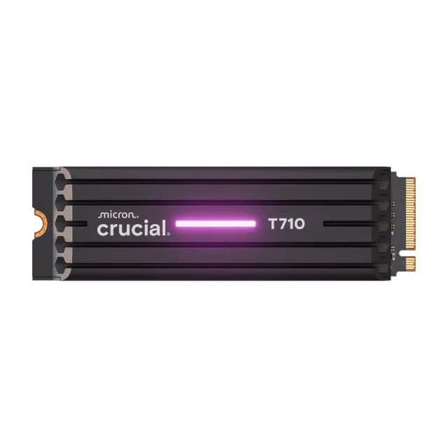 【Crucial 美光】T710 Gen5 2280 M.2 4TB SSD固態硬碟(含原廠散熱片/CT4000T710SSD5)