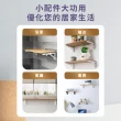 【工具王】630-LF8W L型置物架 層架 L型支撐架 支撐架 8吋層板支撐架 摺疊收納架 折疊架(8吋白色摺疊支架)