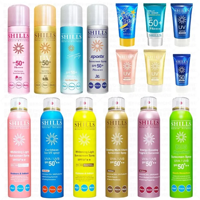 【愛Phone】SHILLS 舒兒絲 防曬噴霧『180ml』(SPF50 PA++++/夏日防曬/兒童防曬/全系列現貨)