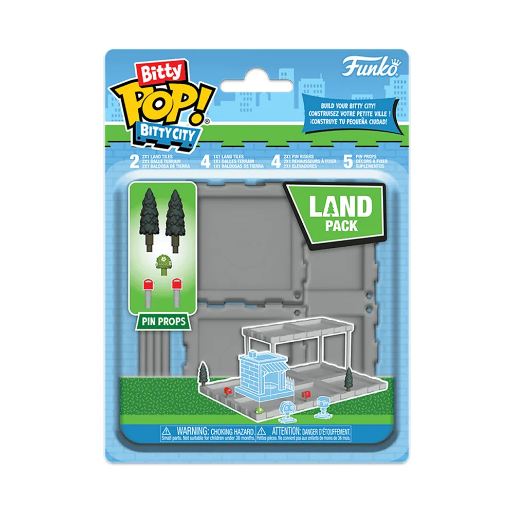 【FUNKO】Bitty City: 擴張- 場地工具組