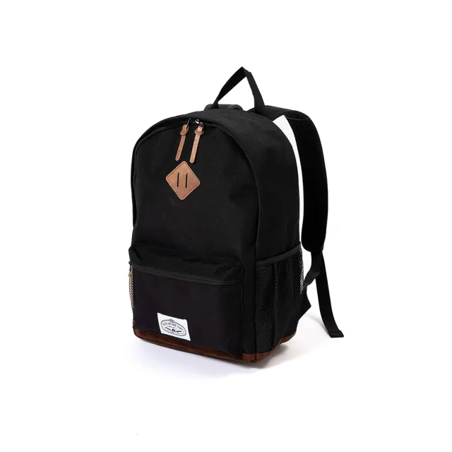 【POLER STUFF】日本限定 POLER Rambler Pack M 探索漫遊雙肩後背包(黑色)