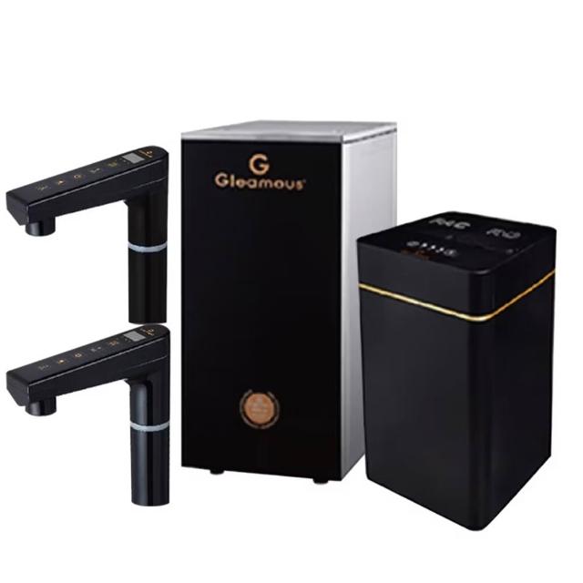 【Gleamous 格林姆斯】K800 冷熱隻迹觸控出水飲水機(格林姆斯冷熱廚下型飲水機)