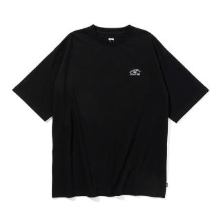 【POLER STUFF】日本限定 POLER PSYCHEDELIC RELAX FIT TEE 魔幻彩虹山形眼寬版短袖Tee(黑色)