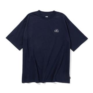 【POLER STUFF】日本限定 POLER PSYCHEDELIC RELAX FIT TEE 魔幻彩虹山形眼寬版短袖Tee(海軍藍)