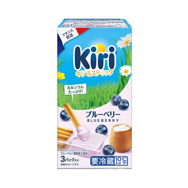 『京原起司』Kiri麵包棒+乾酪沾醬_藍莓口味(效期2026/10/26)