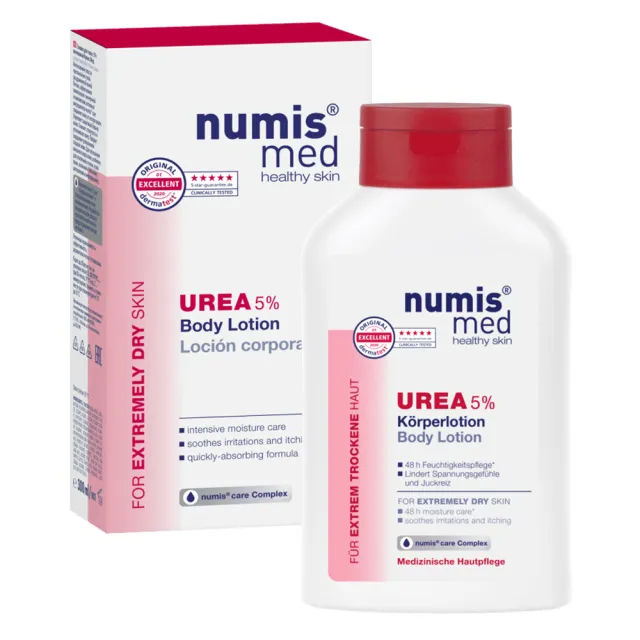 【Numis med 樂美思】尿素5%身體乳液300mlx2入組(總代理公司貨)