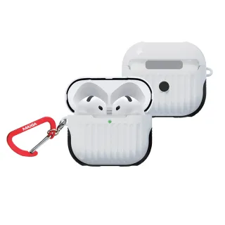 【MAXIA】AirPods 4迷你行李箱保護殼-極簡白(AirPods 4可使用)