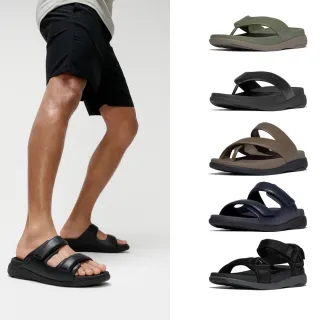 【FitFlop】F-MODE GO MENS夾腳/套趾/雙帶/後帶涼鞋-男(11款)