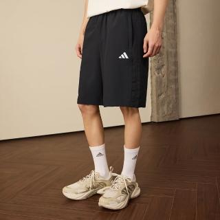 【adidas 愛迪達】MUST HAVES 運動短褲 吸濕排汗 男 KC2882