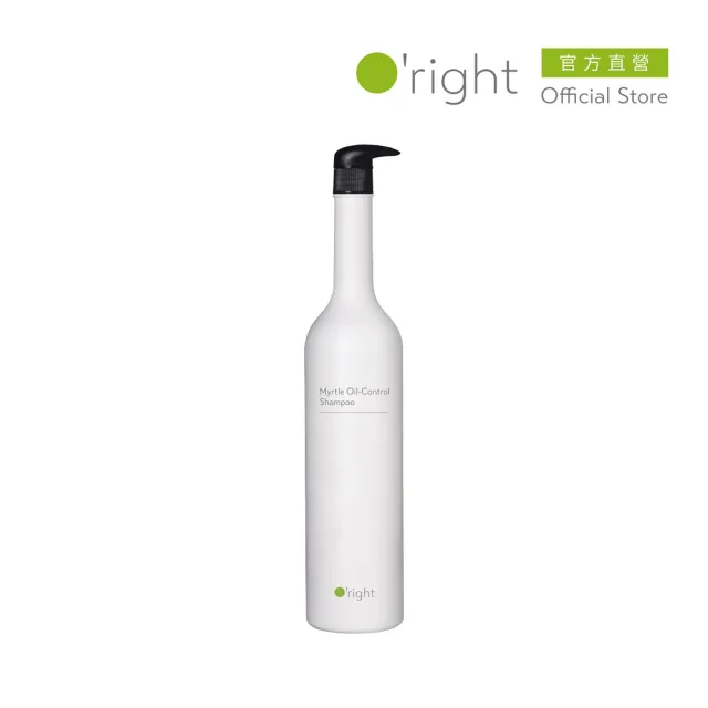 【O’right 歐萊德】香桃木控油洗髮精1000ml(推薦油性細軟髮質)