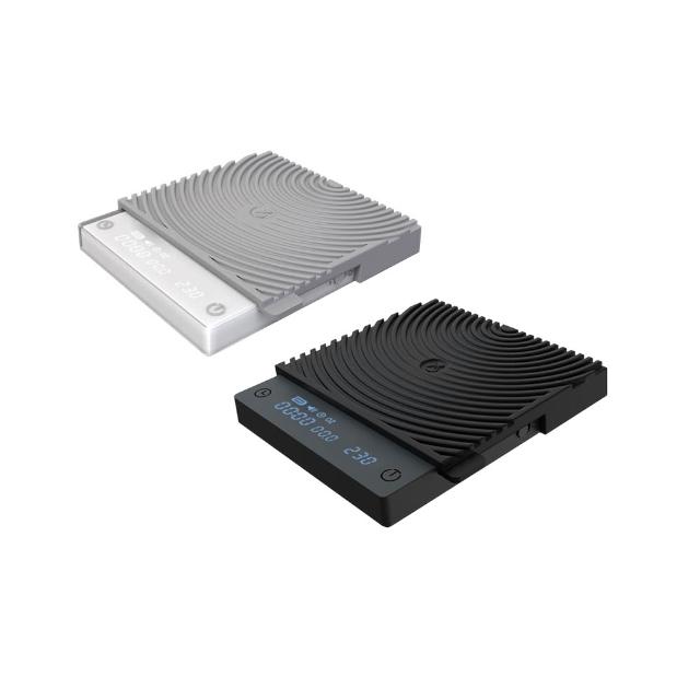 【TIMEMORE 泰摩】泰摩黑鏡Mini台灣流速版電子秤-黑色/白色(義式/手沖雙用秤 咖啡秤)