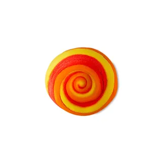 【LUSH 嵐舒】快樂光芒泡泡浴芭 100g(泡澡球/泡泡浴芭/果香/柑橘/檸檬)