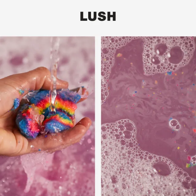 【LUSH 嵐舒】璀璨星河泡泡浴芭(泡澡球/泡泡浴芭/果香/葡萄柚/胡椒薄荷/香柏木)