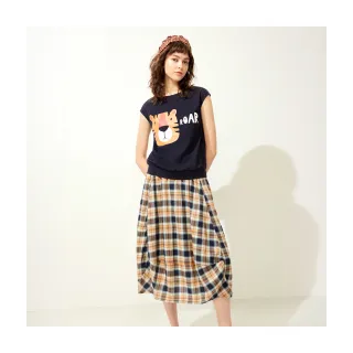 【Le Polka】格紋立體球狀裙-女