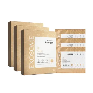 【AQUAMAX 奧科美氏】泌蘭精萃修護微導面膜15片組(蘭花外泌體/密集修護/撫平細紋/保濕修護)