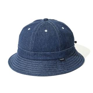 【POLER STUFF】日本限定 POLER DENIM BELL HAT 牛仔鐘形帽(丹寧深藍)