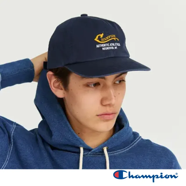 【Champion】官方直營 中性-LOGO刺繡棒6片球帽-2色(C8-B701C)