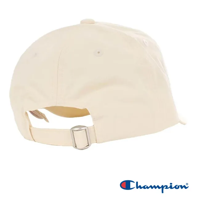 【Champion】官方直營 中性-HY 花卉C刺繡棒球帽-象牙色(161-0174-IVORY)