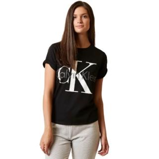 【Calvin Klein】CK 反摺袖印刷logo 短袖 上衣 短T T恤(美國平行輸入)