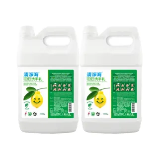 【清淨海 官方直營】環保洗手乳4000gX2入(溫和清潔/手部潔淨/無添加酒精/無皂鹼/嬰童用)