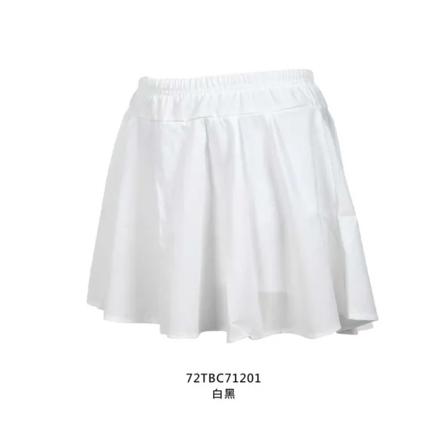 【MIZUNO 美津濃】女羽球短褲裙-台灣製 慢跑 訓練 美津濃 羽球(72TBC71201)