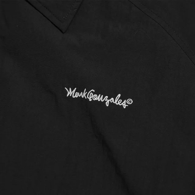 【Mark Gonzales】女裝 混紡襯衫外套-黑色