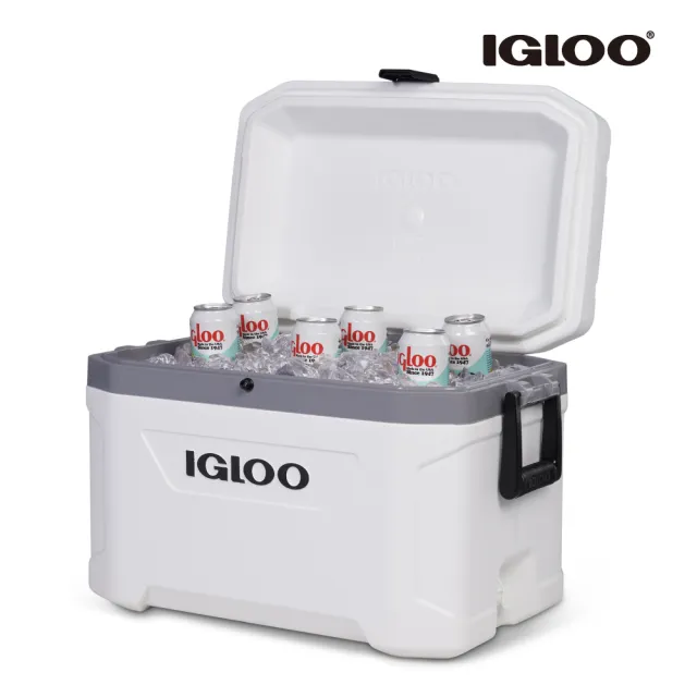 【IGLOO】MARINE UL 系列五日鮮 54QT 冰桶 50541(保鮮 保冷 露營 戶外 保冰 冰桶 釣魚)