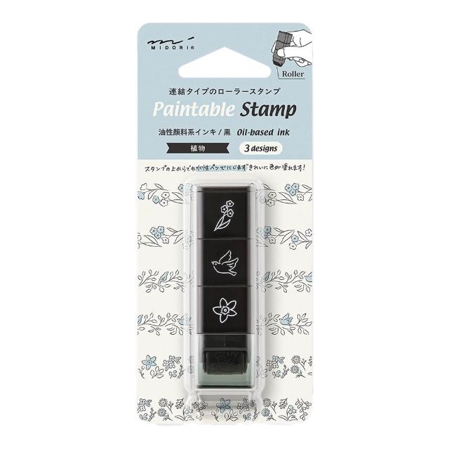 【MIDORI】《Paintable Stamp 浸透印 滾輪式》